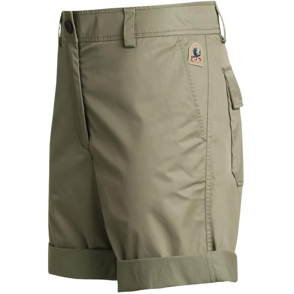 Green - Side - Parajumpers Mens Oceania Shorts