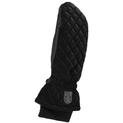 Black - Back - Parajumpers Unisex Adult Puffer Mittens