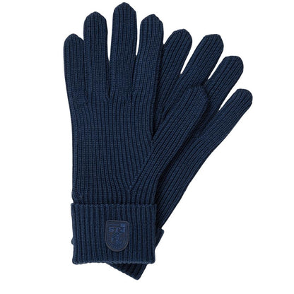 Dark Blue - Front - Parajumpers Womens-Ladies Plain Gloves