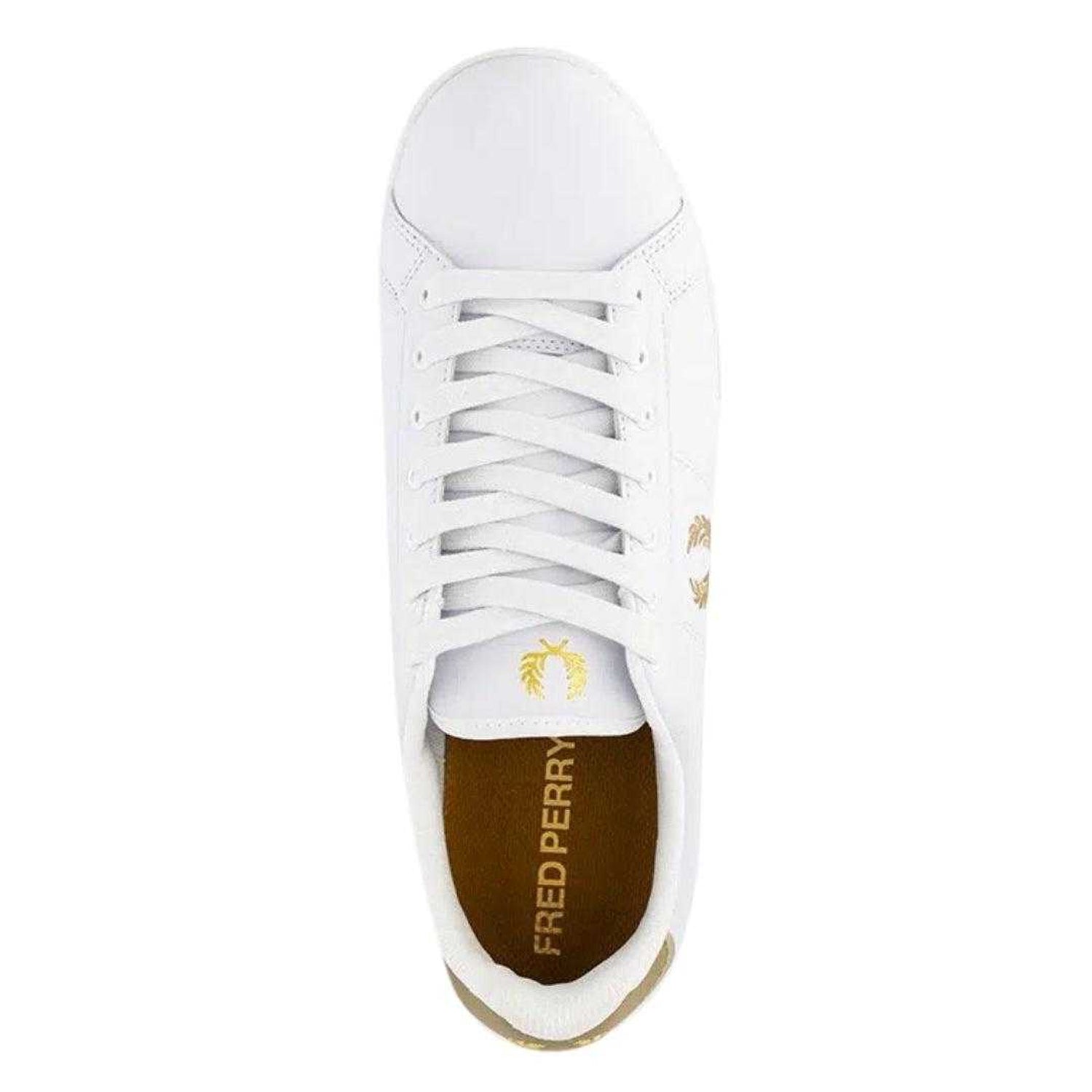 Stone - Lifestyle - Fred Perry Mens Logo Trainers