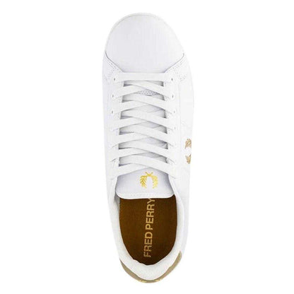 Stone - Lifestyle - Fred Perry Mens Logo Trainers