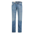 Light Blue - Front - Diesel Mens Larkee-X Straight Jeans