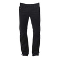 Black - Front - Diesel Mens Larkee-X Straight Jeans