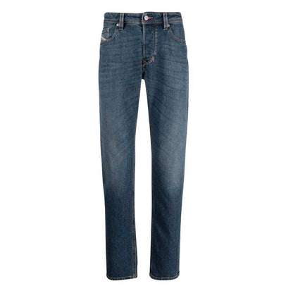 Grey - Front - Diesel Mens Larkee-Beex Jeans