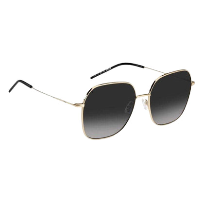 Black - Back - Hugo Boss Womens-Ladies Rectangle Sunglasses