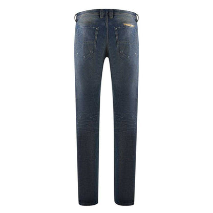 Blue - Back - Diesel Mens Bravefort 801M Jeans