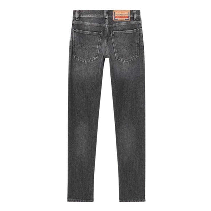 Black - Back - Diesel Mens 2023 D-Finitive Faded Jeans