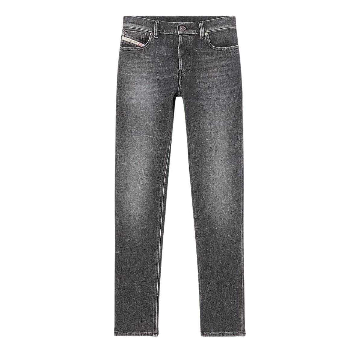 Black - Front - Diesel Mens 2023 D-Finitive Faded Jeans