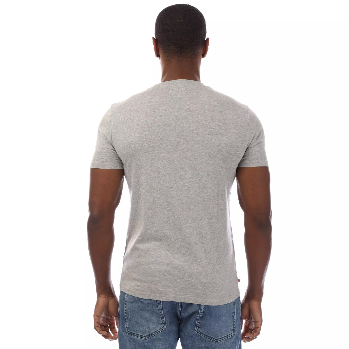 Grey - Lifestyle - Aquascutum Mens London Aldis Logo T-Shirt