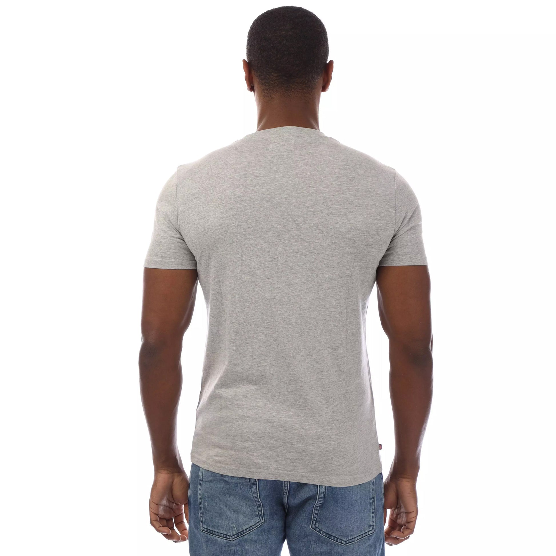 Grey - Lifestyle - Aquascutum Mens London Aldis Logo T-Shirt