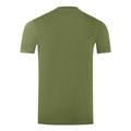 Green - Back - Aquascutum Mens London Aldis Logo T-Shirt