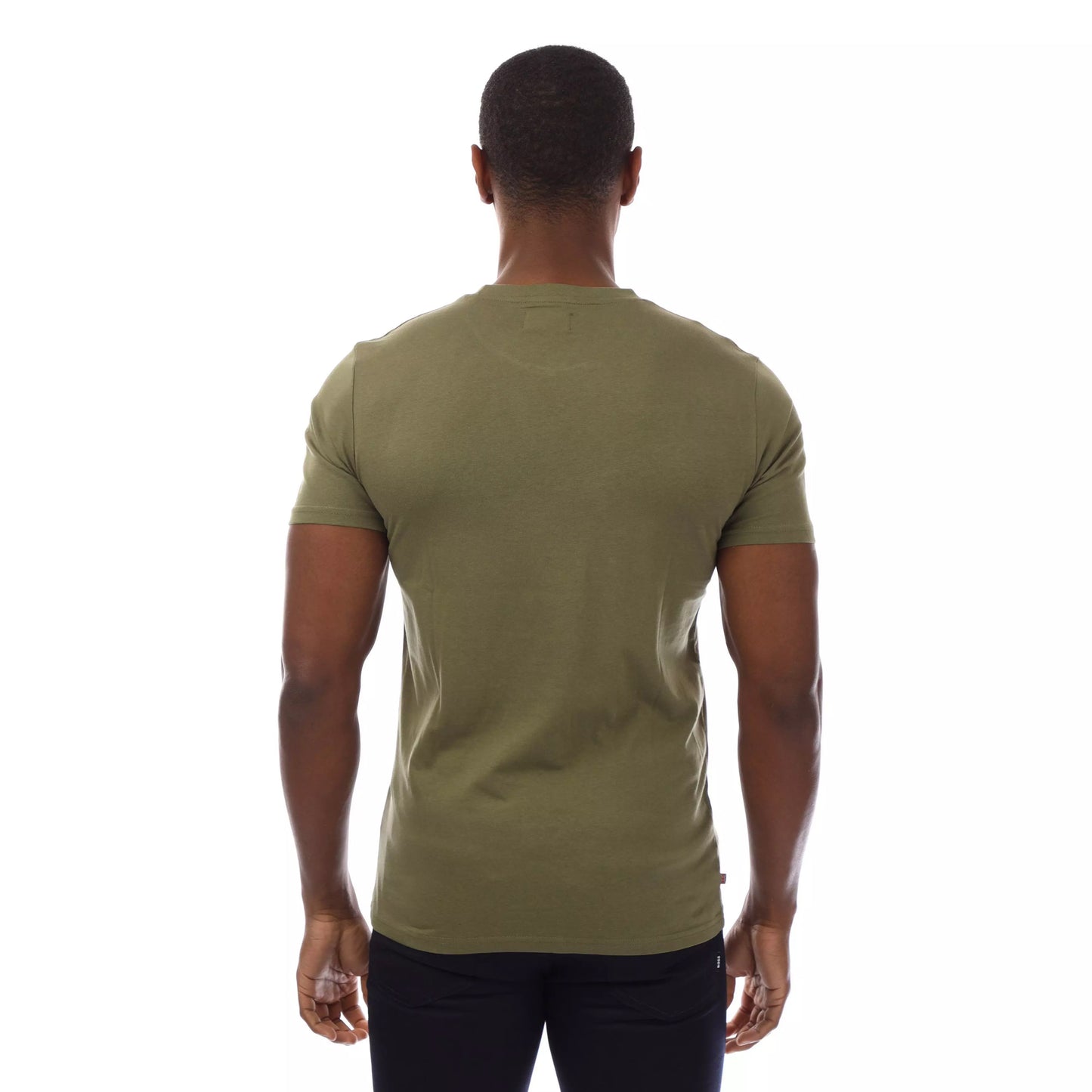 Green - Lifestyle - Aquascutum Mens London Aldis Logo T-Shirt