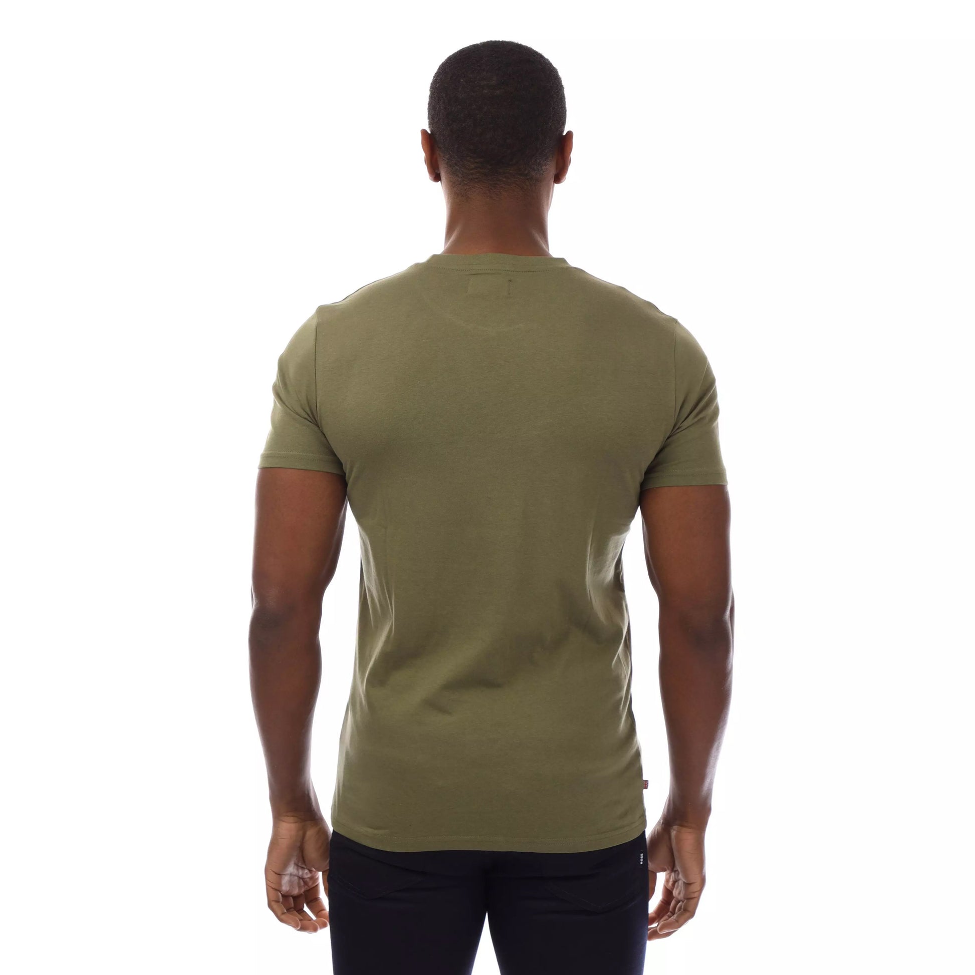 Green - Lifestyle - Aquascutum Mens London Aldis Logo T-Shirt