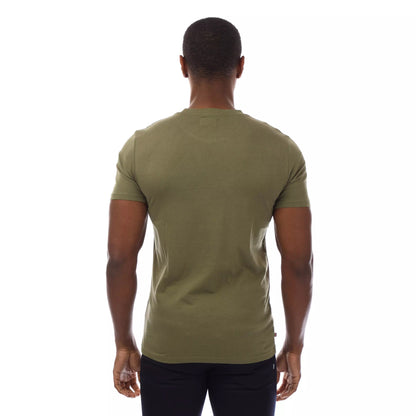 Green - Lifestyle - Aquascutum Mens London Aldis Logo T-Shirt