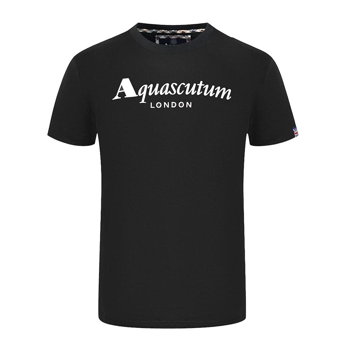 Black - Front - Aquascutum Mens London T-Shirt