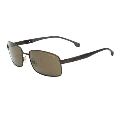 Brown - Back - Carrera Mens Rectangle Sunglasses