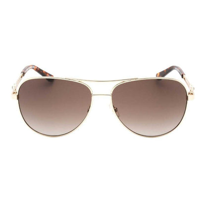 Gold - Back - Juicy Couture Womens-Ladies JU616 G 03YG HA Sunglasses