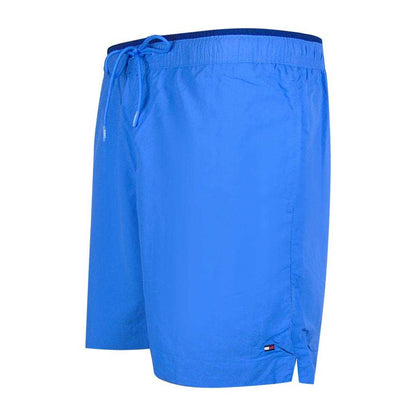 Blue - Side - Tommy Hilfiger Mens Spell Swim Shorts