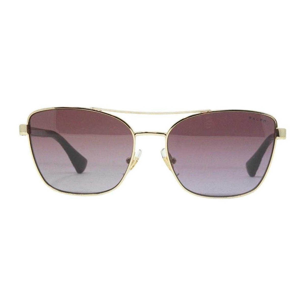 Gold - Side - Ralph Lauren Womens-Ladies Gradient Sunglasses