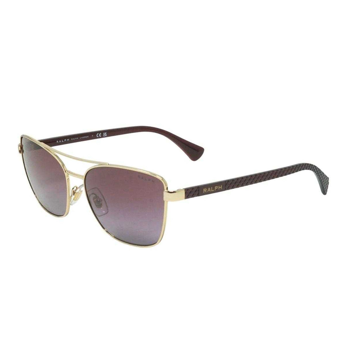 Gold - Front - Ralph Lauren Womens-Ladies Gradient Sunglasses