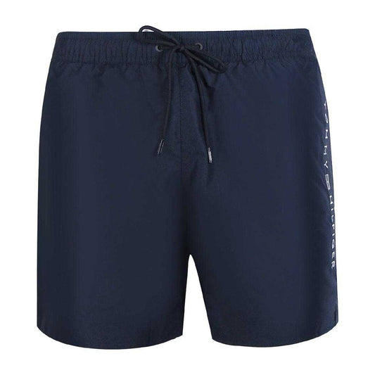 Dark Navy - Front - Tommy Hilfiger Mens Swim Shorts