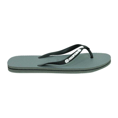 Grey - Front - Philipp Plein Mens Flip Flops