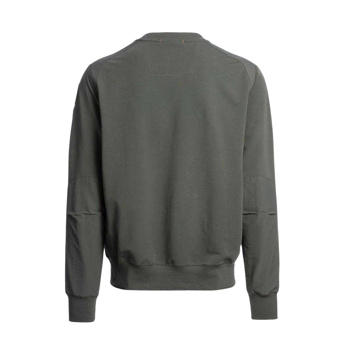 Kombu Green - Back - Parajumpers Mens Sabre Basic Sweatshirt
