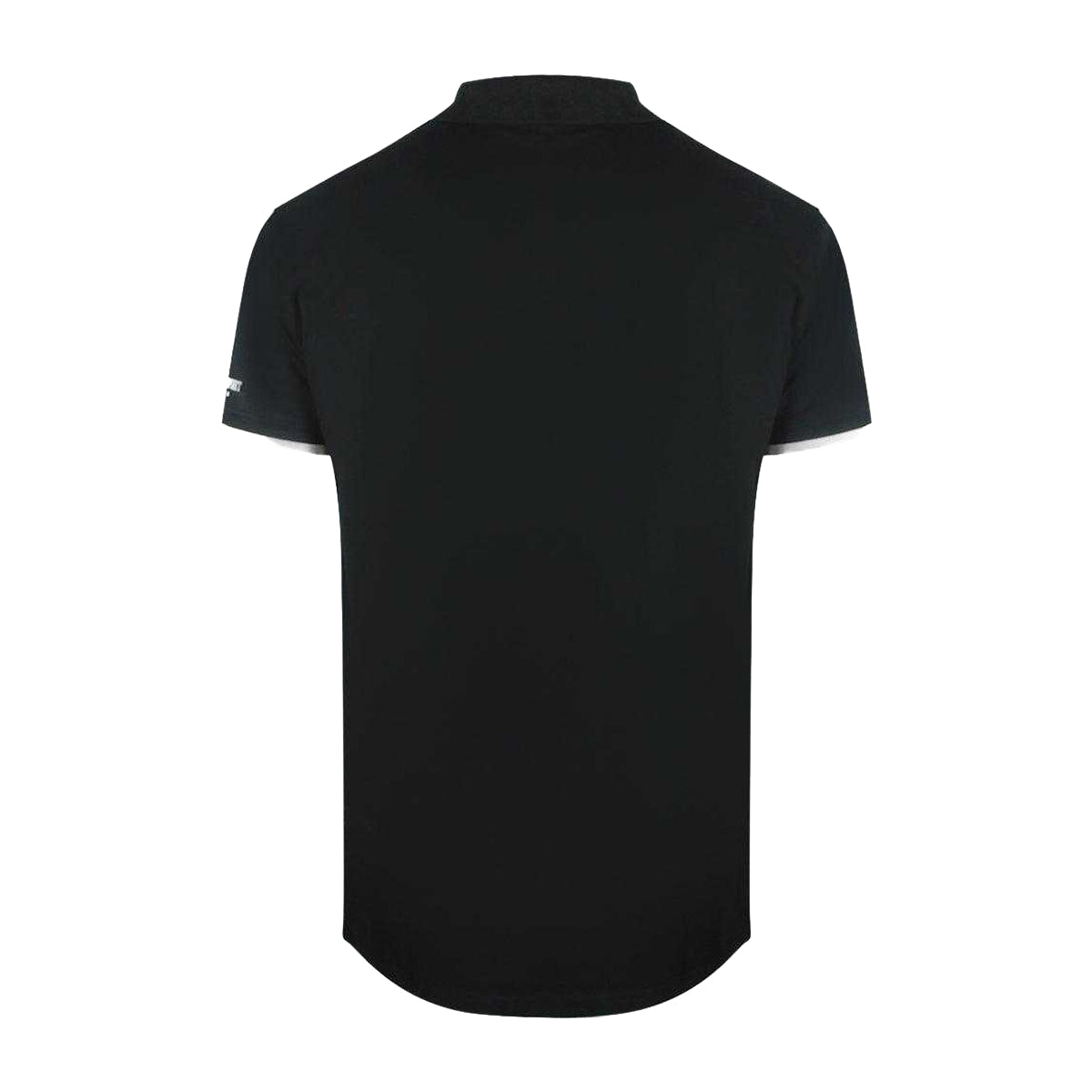 Black - Back - Plein Sport Mens Scratch Polo Shirt
