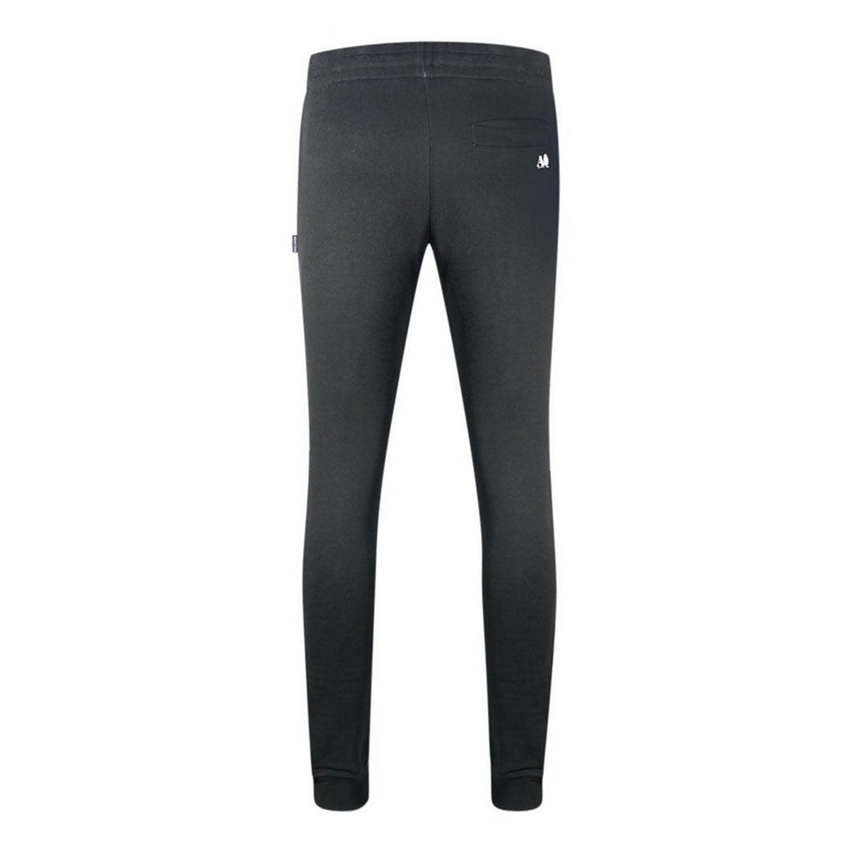 Black - Back - Aquascutum Mens Logo Jogging Bottoms