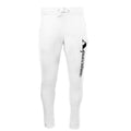White - Front - Aquascutum Mens Logo Jogging Bottoms