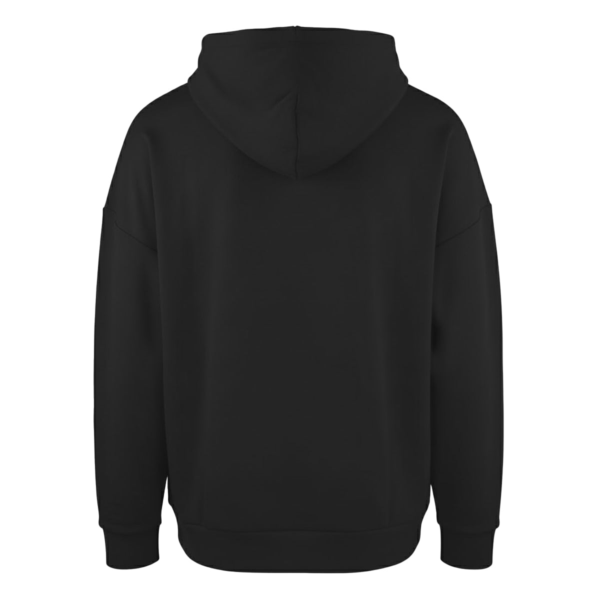 Black - Back - Plein Sport Mens Large Logo Full Zip Hoodie