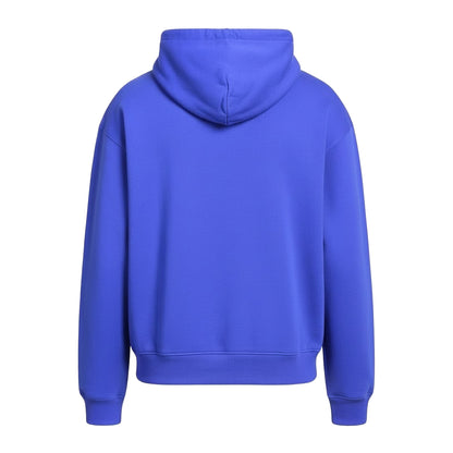 Blue - Back - Moschino Mens Couture Milano Hoodie