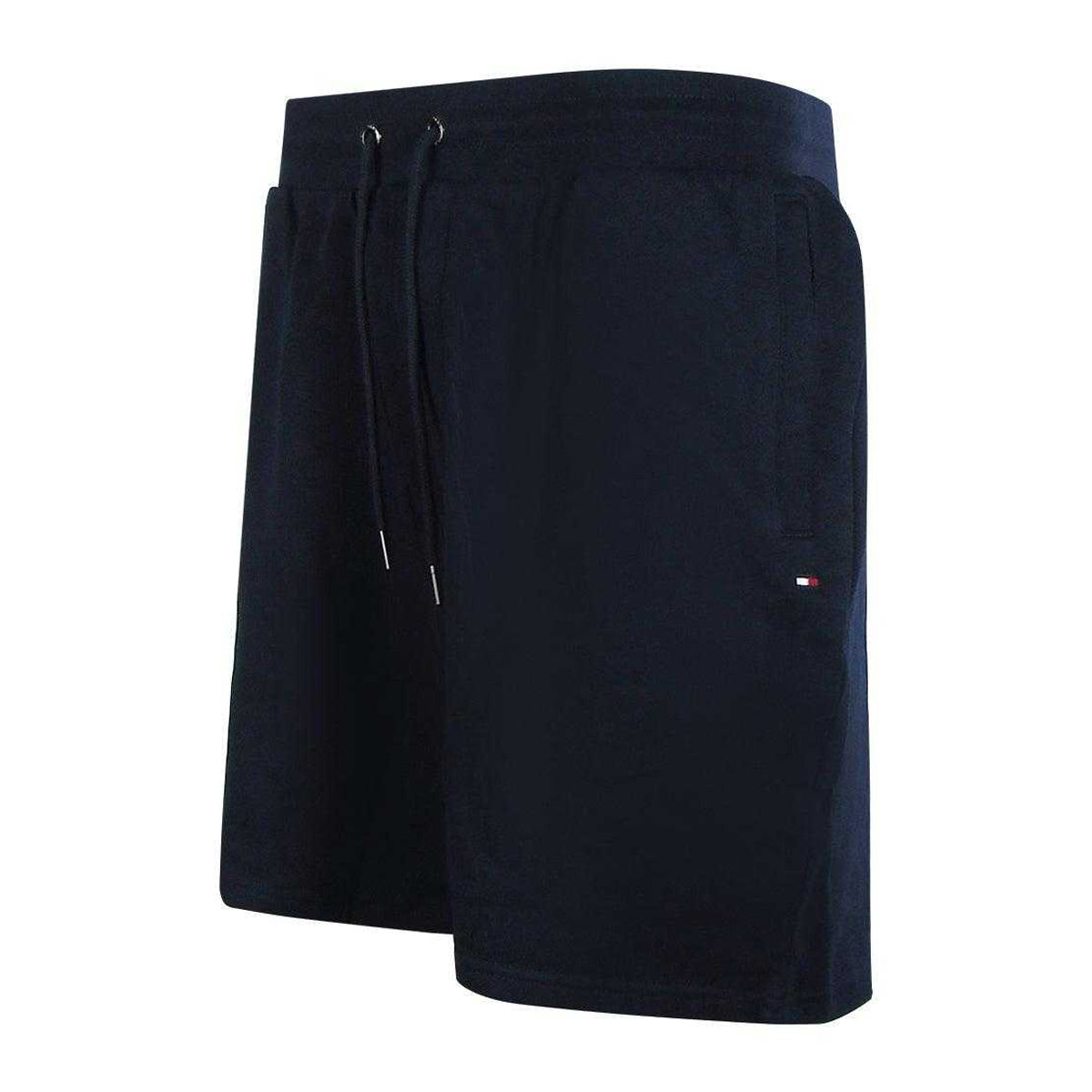 Navy - Side - Tommy Hilfiger Mens Desert Sky Sweat Shorts
