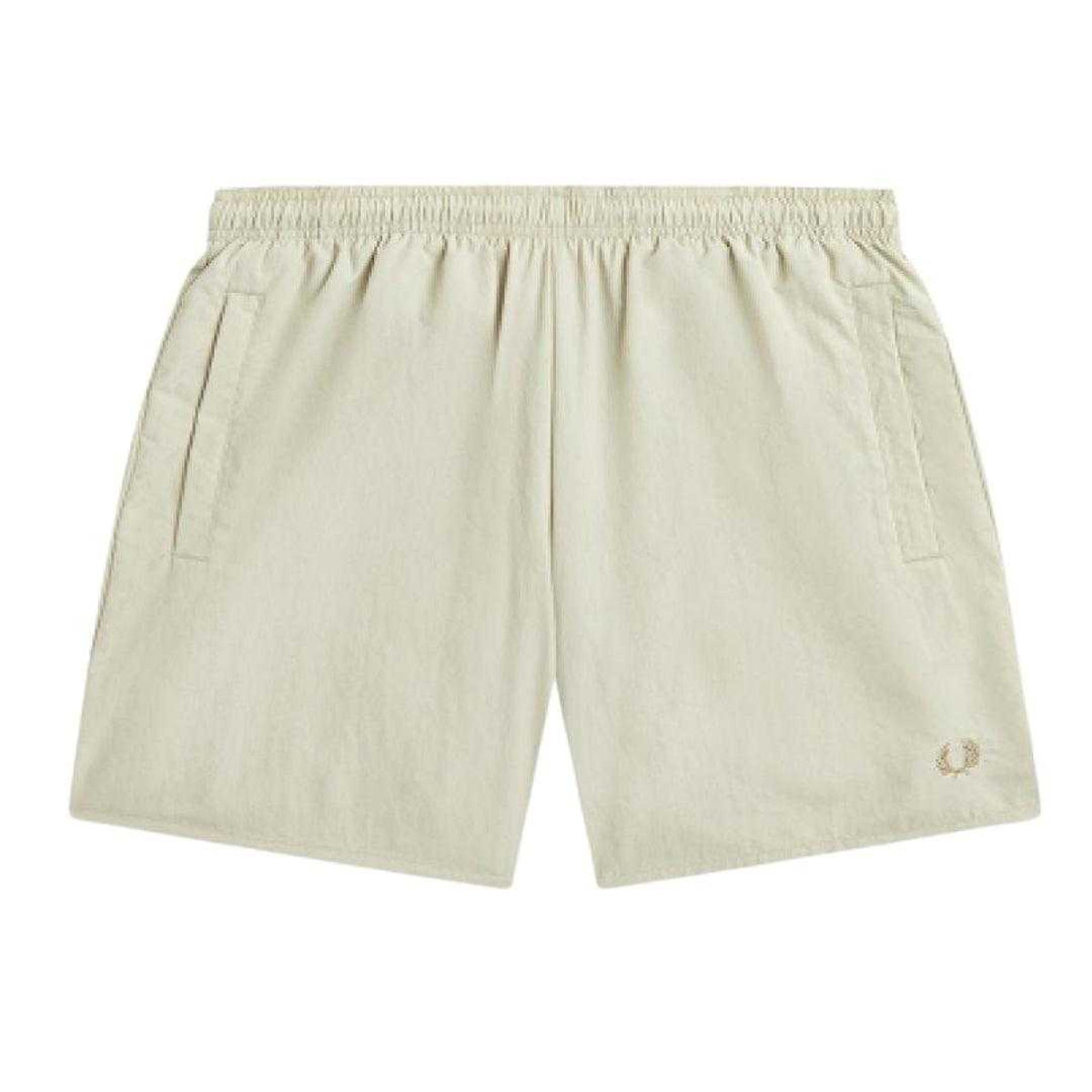 Oyster - Front - Fred Perry Mens Swim Shorts