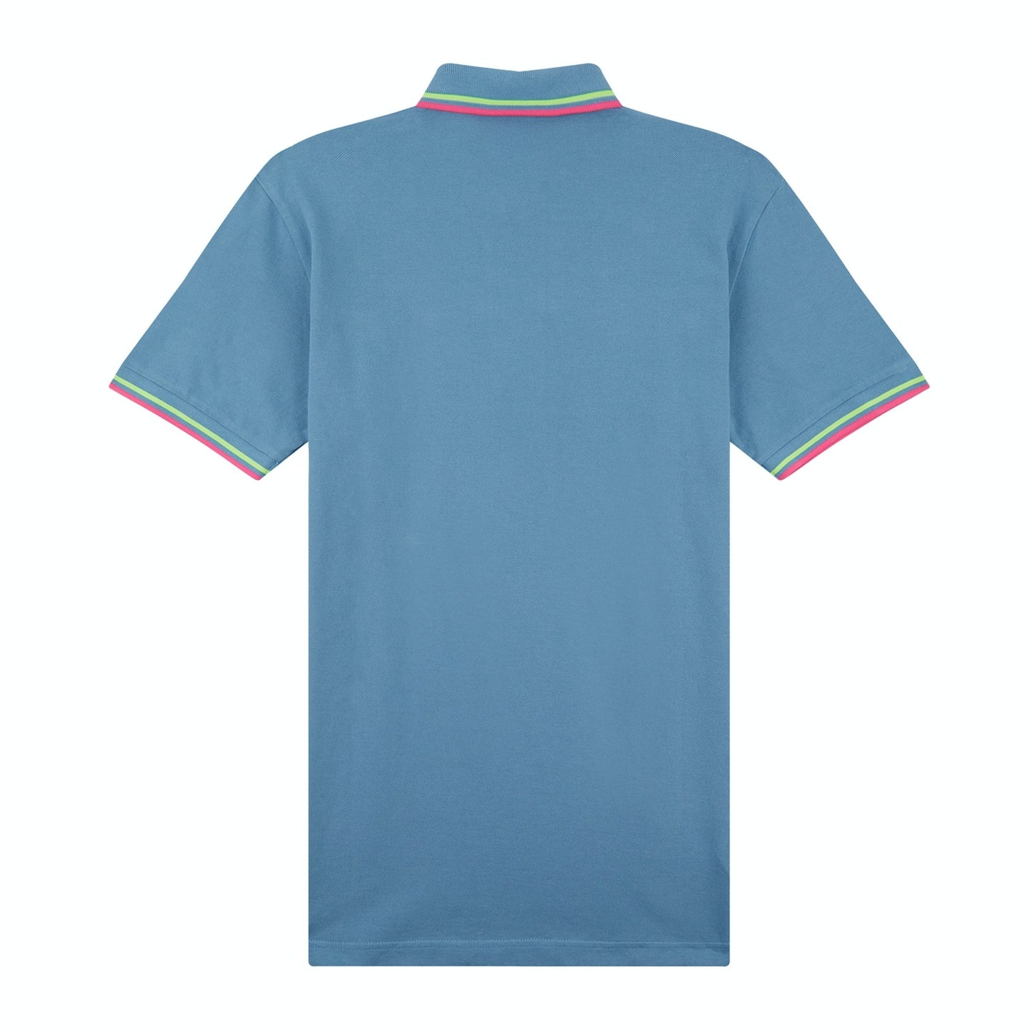 Blue - Back - Fred Perry Mens Pique Polo Shirt
