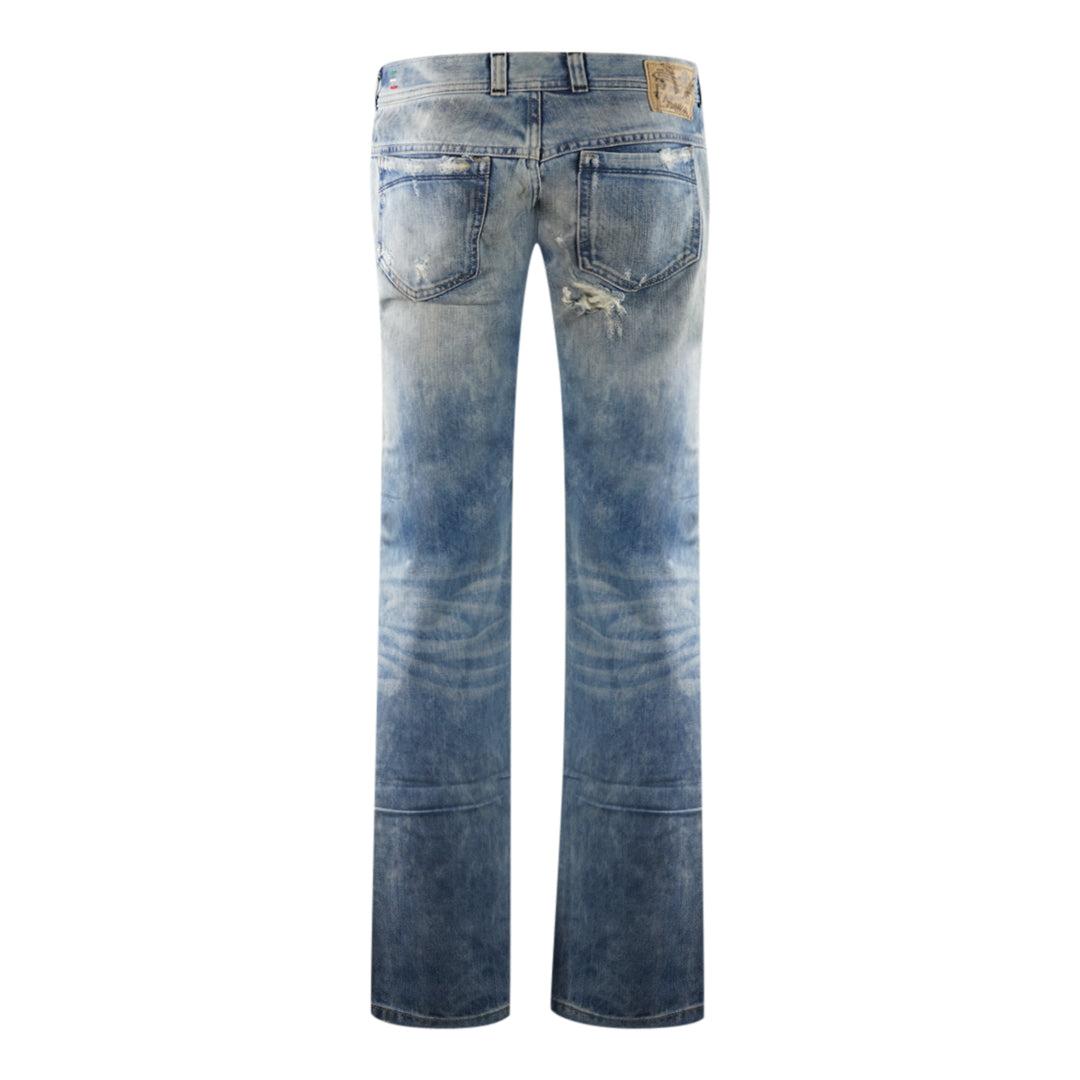 Blue - Back - Diesel Womens-Ladies Soozy 70U Jeans