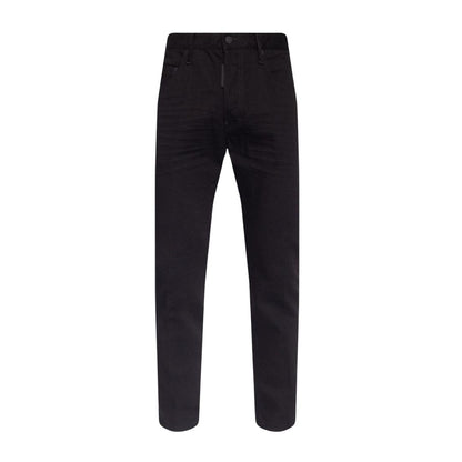 Black - Front - DSquared2 Mens Denim Skater Jeans