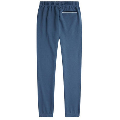 Midnight Blue - Back - Fred Perry Mens Loopback Jogging Bottoms