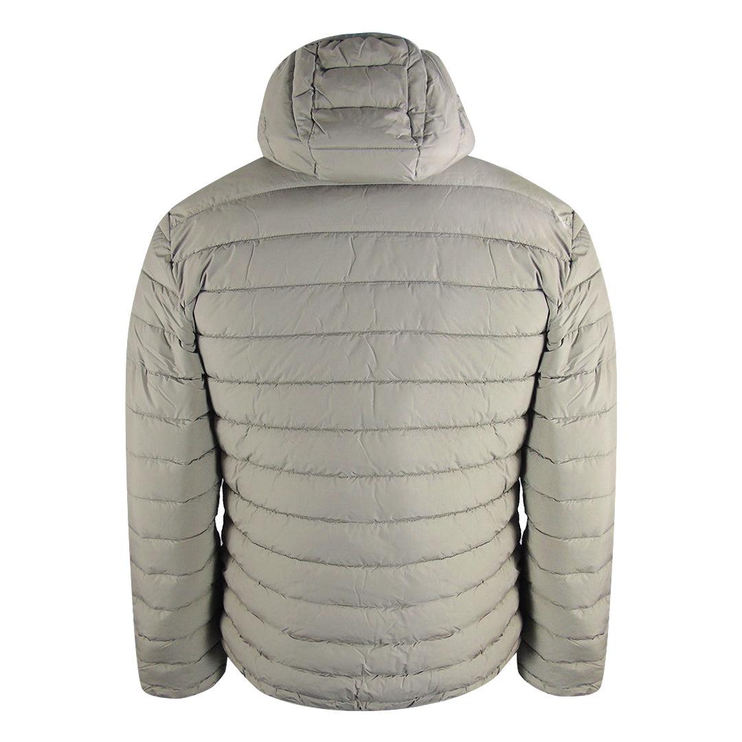 Grey - Back - Aquascutum Mens Active Hooded Jacket