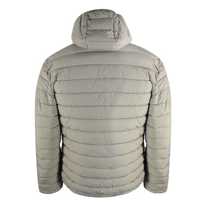 Grey - Back - Aquascutum Mens Active Hooded Jacket