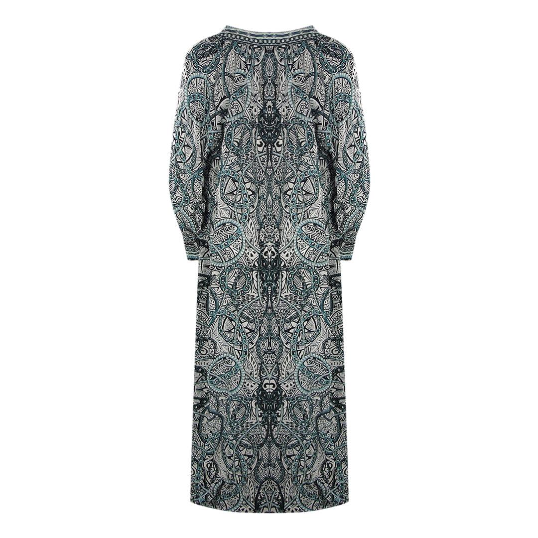 Multicoloured - Back - Inoa Womens-Ladies Fashion Jafari Maxi Dress
