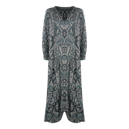 Multicoloured - Front - Inoa Womens-Ladies Fashion Jafari Maxi Dress