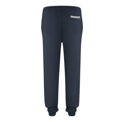 Navy Blue - Back - Fred Perry Mens Loopback Jogging Bottoms