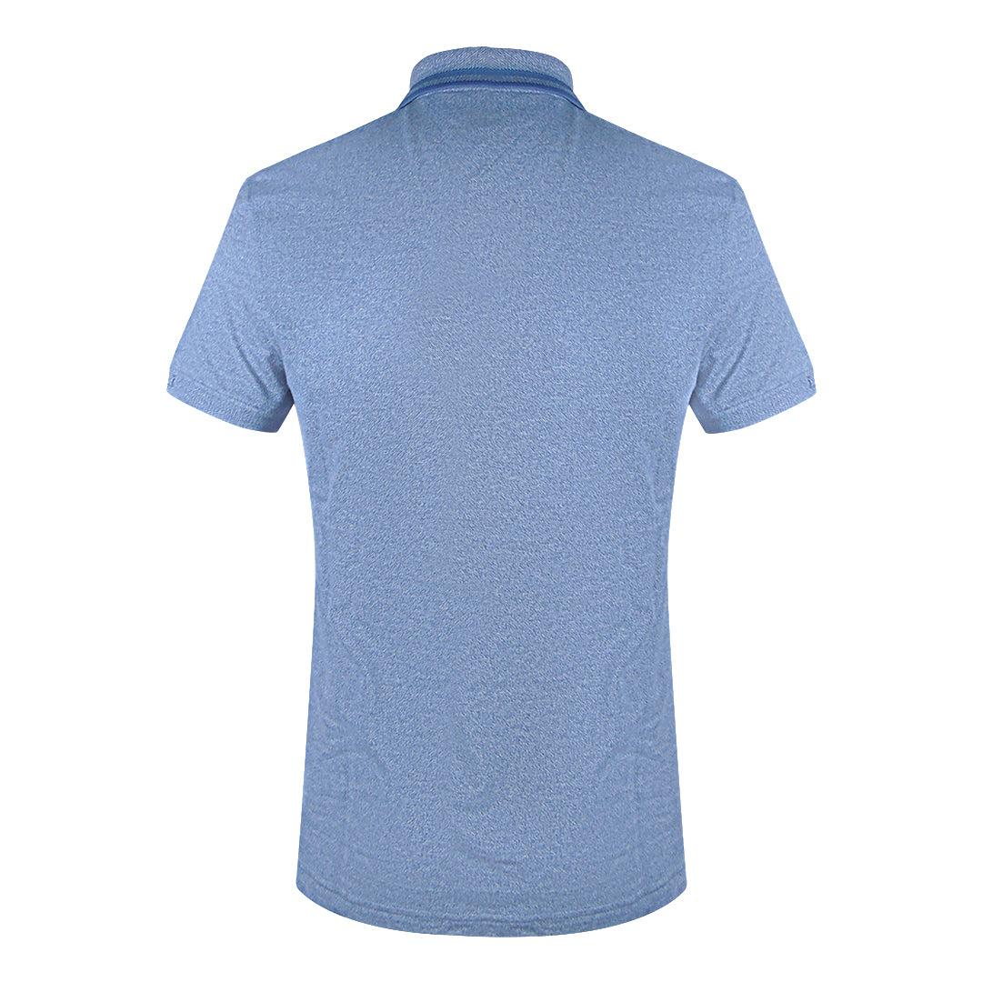 Indigo - Back - Tommy Hilfiger Mens Faded Polo Shirt