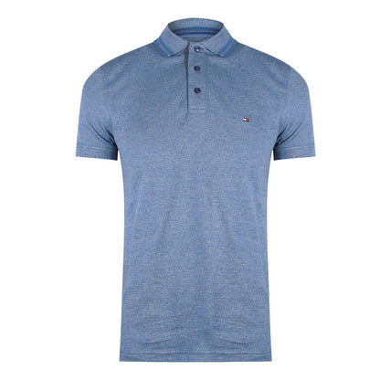 Indigo - Front - Tommy Hilfiger Mens Faded Polo Shirt