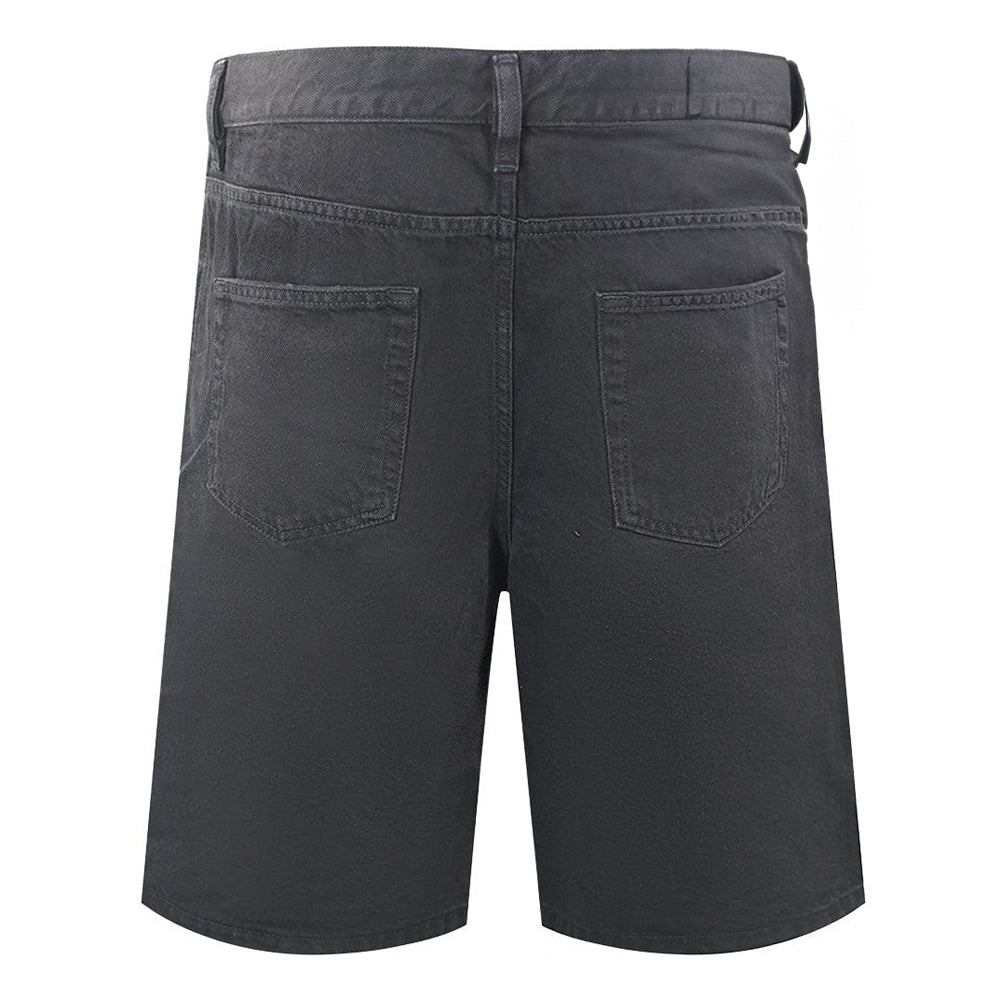 Black - Back - Diesel Mens D-Strukt Denim Casual Shorts