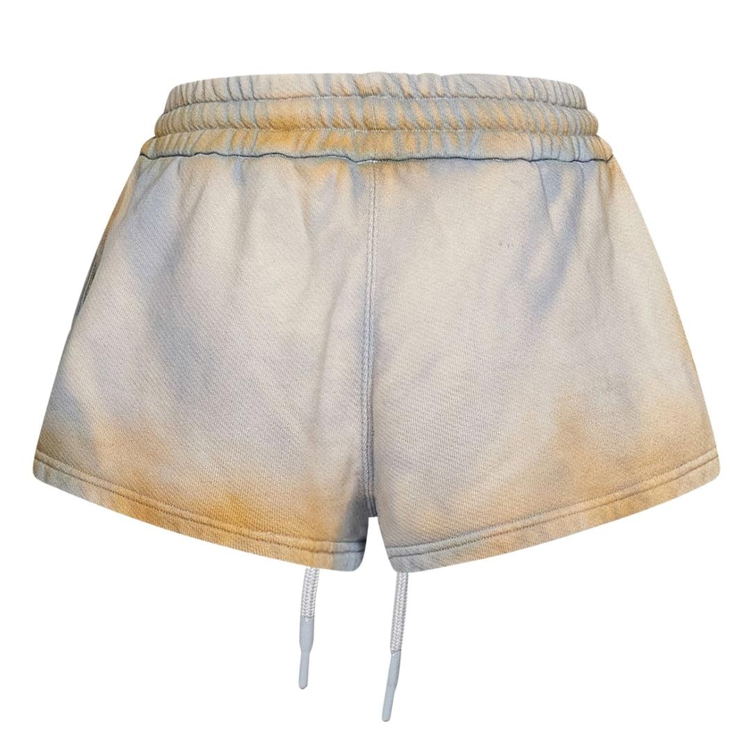 Beige - Back - Off-White Womens-Ladies Laundry Casual Shorts