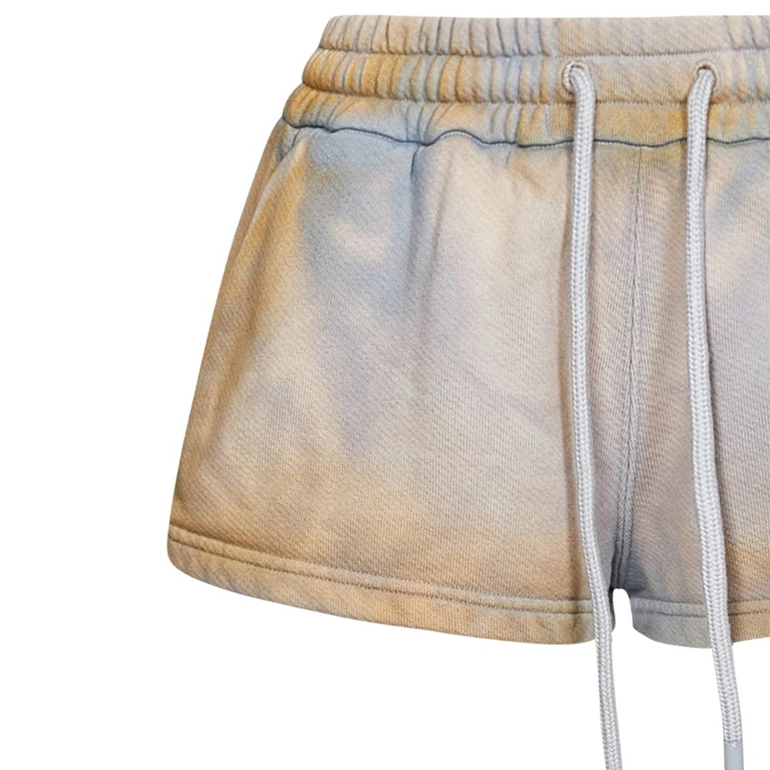 Beige - Side - Off-White Womens-Ladies Laundry Casual Shorts