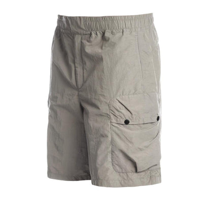 Grey - Side - Parajumpers Mens Zander Nowhere Casual Shorts