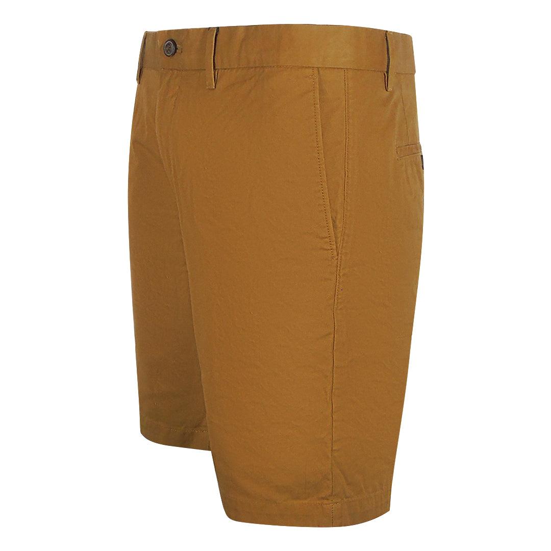 Khaki Brown - Side - Tommy Hilfiger Mens Cargo Shorts
